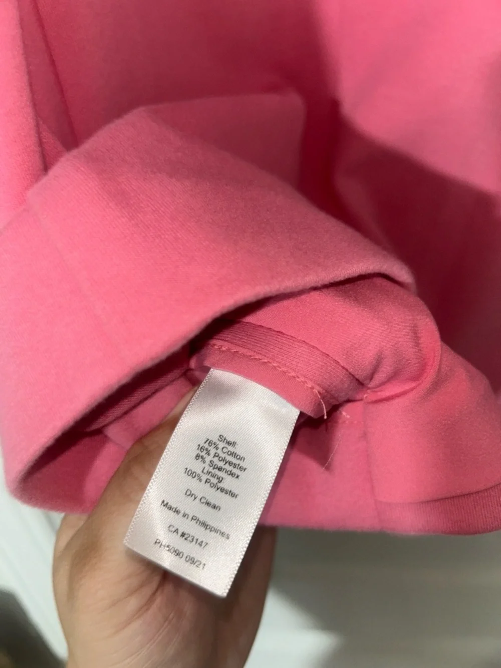 Talbots Rose Pink Blazer Jacket - Picture 6 of 6